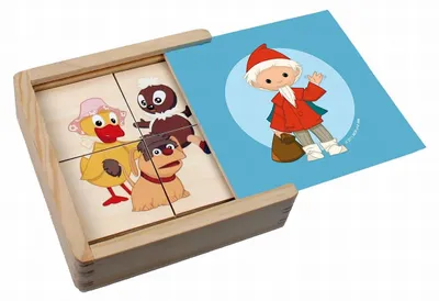 Produktbild von Erstes Holz-Puzzle Unser Sandmännchen