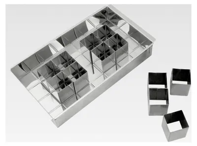 Produktbild von Verstellbares Backform-Set, rechteckig