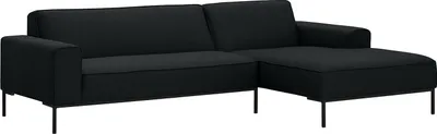 Produktbild von home24 Ecksofa mit Longchair - Webstoff