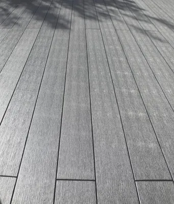 Produktbild von Konsta WPC Terrassendiele Nativo Used Wood Vollprofil beschichtet hellgrau 22,5x142x3000 mm