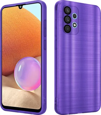 Obrázok produktu pre Cadorabo Case for Samsung Galaxy A32 5G Protective Cover in Purple Kryt na mobilný telefón TPU Silikónové puzdro