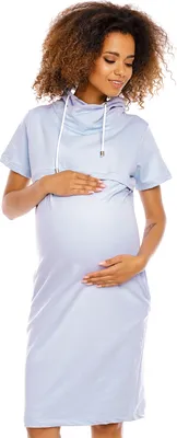Produktbild von PeeKaBoo Umstandskleid für Damen Shnas hellblau S