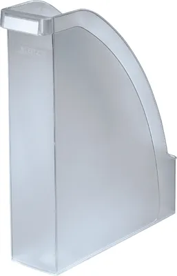Produktbild von Stehsammler Plus A4 Polystyrol frost Packung mit 6 Stück