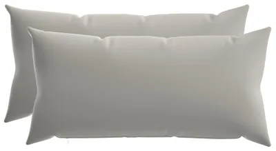 Immagine prodotto di vidaXL, 2 federe per cuscini, HEERLEN, grigio, 40 x 70 cm, poliestere