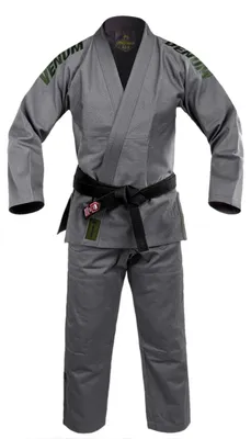 Productafbeelding van Venum BJJ-Kimono Contender Evo 2.0 (380 GSM) - Stormgrijs - Maat A1