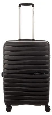 Produktbild von Franky PP18 Trolley Hartschalenkoffer Spinner Gr. M inkl. Dehnfalte black