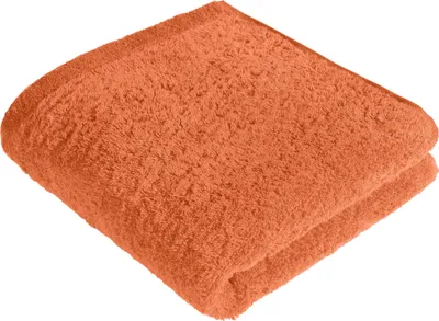 Produktbild von Cawö Duschtuch Lifestyle uni" orange 70x140 cm"