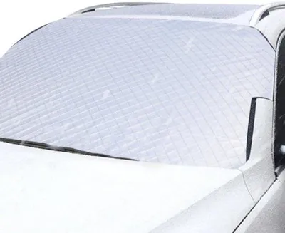 Zdjęcie produktu dla Magnetyczna osłona przedniej szyby do samochodu – odporna na wiatr, śnieg, kurz, mróz i słońce – z magnesami, pasuje do większości samochodów