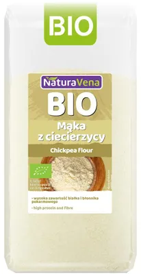 MĄKA Z CIECIERZYCY BIO 250 g - NATURAVENA