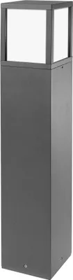 Image de CMD 9017 Lampadaire d'extérieur en aluminium anthracite IP54 E27, hauteur 65 cm