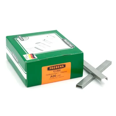 Produktbild von Prebena Klammern A06CRF A 80/06mm A2 rostfrei für 1XR-A16 1GP-A16 KL-01 12M