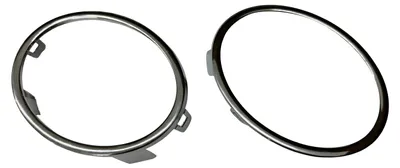 Produktbild von Ringe für Nebelscheinwerfer Gitter links rechts für VW Golf 6 ab 2008 2x chrom