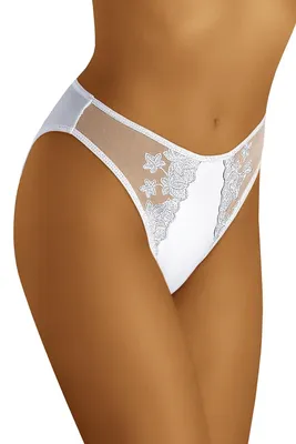 Image de Wolbar femme slip midi wb103 , blanc, s