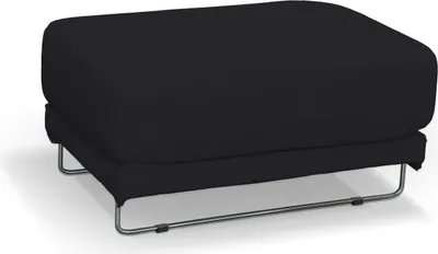 Produktbild von Dekoria Bezug für Tylösand Hocker, schwarz, Bezug für Tylösand Hocker