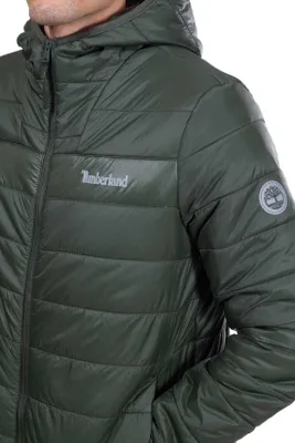 Zdjęcie produktu dla TIMBERLAND - Męska pikowana kurtka puchowa z kapturem - Rozmiar S
