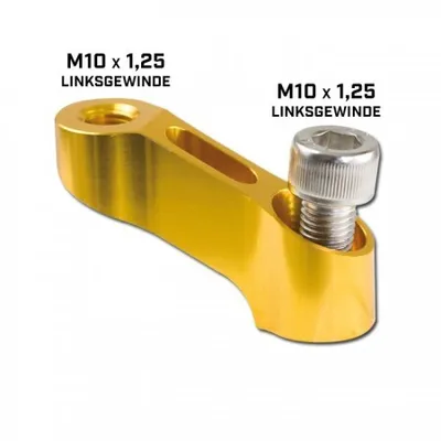 Produktbild von Spiegelarmverlängerung gold M10-L auf M10-L