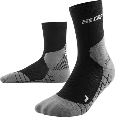 Image de CEP light merino socks, hiking, mid cut, black IV