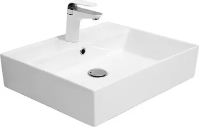 Produktbild von Waschbecken Keramik Waschtisch Aufsatz waschbecken 55x45 Kreabad Arkitekt