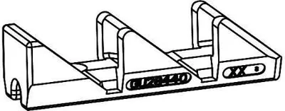 Produktbild von GU HS Riegelbock K-11929-00-0-1