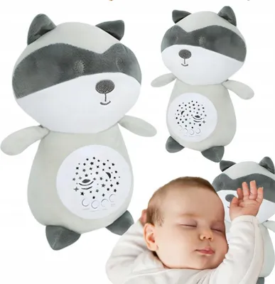 Immagine prodotto di Orso colibrì, proiettore interattivo di stelle, procione, peluche per dormire