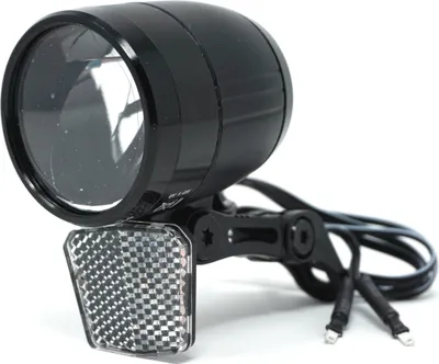 Produktbild von E-Bike LED Scheinwerfer 100 Lux 6 - 48 Volt Beleuchtung Lampe nach StVZO zugelassen