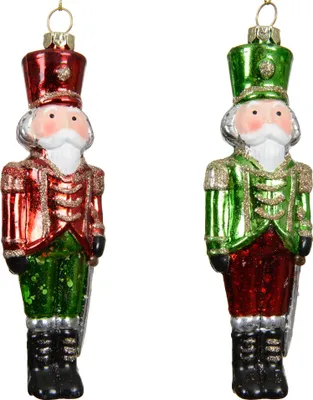 Christbaumschmuck Kunststoff 14,5cm Nussknacker Figur 1 Stück sortiert