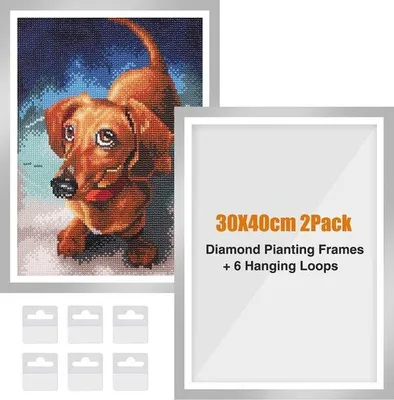 Immagine prodotto di Cornici argentate magnetiche 30x40 cm