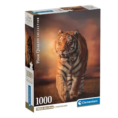 Produktbild von Clementoni Tiger, 1000 Stück(e), Tiere, 10 Jahr(e)