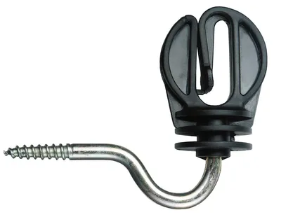Produktbild von Weidezaun Bandisolator mit Holzgewinde - 20 mm (25 St.)