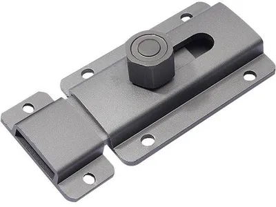 Immagine prodotto di Serratura multifunzionale per porte scorrevoli in alluminio, 120 mm, grigia