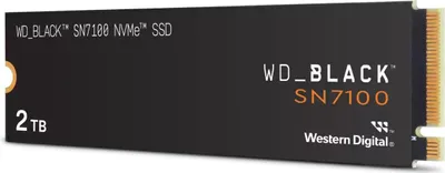 Produktbild von WD SSD 2TB M.2 PCI-E4.0 SN7100 BLACK 2280 NVMe