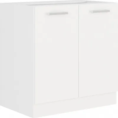 Obrázok produktu pre Dolná dvojdverová skrinka EDISA - šírka 80 cm, biela