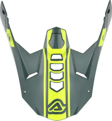 Image de Visière ACERBIS grise/jaune pour casque AIRSTRIKE-C