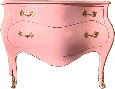 Image de Casa Padrino Commode baroque 120 cm rose / or - Buffets Meubles baroques