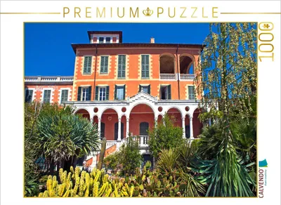 Produktbild von CALVENDO Puzzle Villa Hanbury, Kakteen, Palmlilien | 1000 Teile Lege-Größe 64x48cm Foto-Puzzle für glückliche Stunden