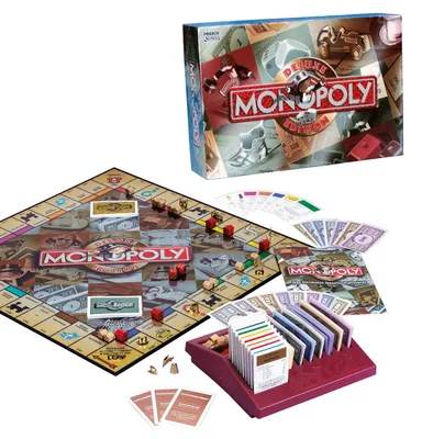 Produktbild von Hasbro Monopoly Deluxe Brettspiel Gesellschaftsspiel