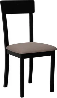 Image de Chaise de salle à manger NEYA 1 - noir / marron 1