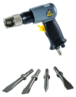 Obrázok produktu pre Schneider airsystems MLH 5000/41-10, Čierna, Šedá, 5000 ot/min, 6 J, Stlačený vzduch, 1,5 kg, 176 mm