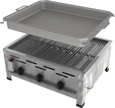 Produktbild von Gasbräter 3-flammig