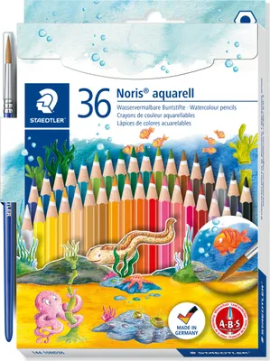 Obrázek produktu pro STAEDTLER Kartonetui Buntstift Noris aqua 36St