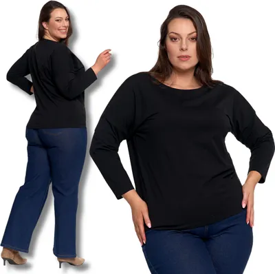 Produktbild von Moraj | Damen Baumwollbluse - 3/4 Ärmel - Klassisch - Weich - Basic, Größe M