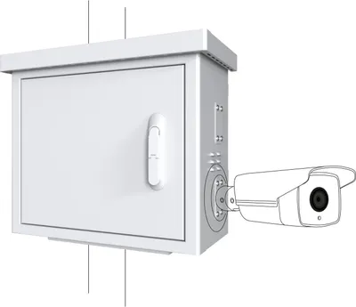 Productafbeelding van Lanview van Logon - Aansluitdoos voor bewakingscamera