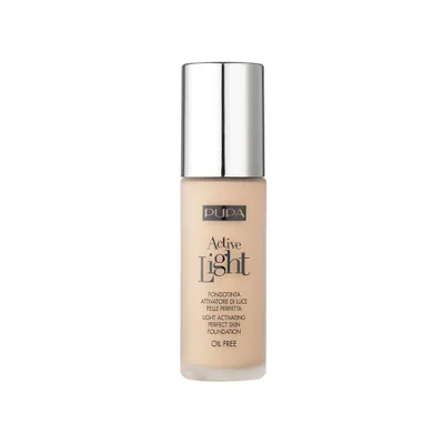 Immagine prodotto di PUPA Active Light Fondotinta Pelle Perfetta SPF10 Fondotinta viso oil-free 011 30ml