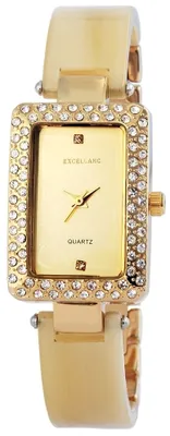 Produktbild von Excellanc Damenuhr mit Metallarmband