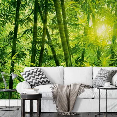 Produktbild von A.S. Création Vlies Fototapete Bambus Bamboo Forest DD118986 Natur Designwalls