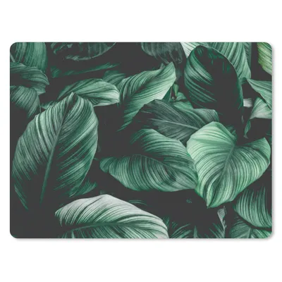 Produktbild von MuchoWow® Mauspad Mousepad Dschungel - Blätter - Tropisch - Pflanzen - Natur 40x30 cm - Mousepads - Maus Mat - Pad - Mausunterlage - Anti Rutsch