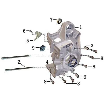Produktbild von Passhülse Motorgehäuse 12x9,5x16mm Rex Passbuchse 50ccm 2Takt Motorroller.de Distanzhülse Distanz-Hülse Distanzbuchse Abstandshülse Abstandsbuchse