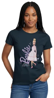 Produktbild von Spreadshirt Barbie Hochzeitskleid Frauen T-Shirt, M, Navy