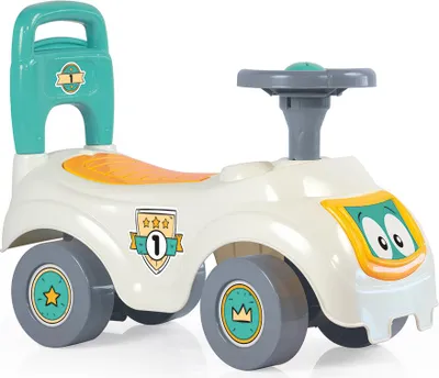 Produktbild von DOLU Grün-weißes Rutschauto 2622