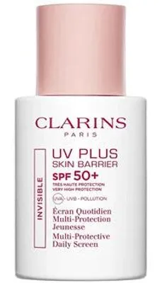 Produktbild von Clarins UV Plus Tanslucent SPF50, Sonnenschutzmittel, Gesicht, Flasche, Schutz, trockene Haut, normale Haut, ölige Haut, 30 ml
